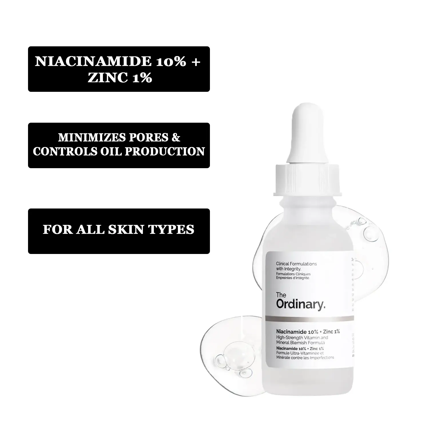 The Ordinary Niacinamide Serum 10% + Zinc 1% Supersize Serum 30ML | Best Quality Serum 30ML - Image 4