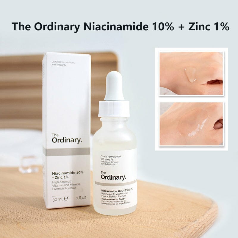 The Ordinary Niacinamide 10% + Zinc 1 % (30ML ) - with barcode & Batch Code