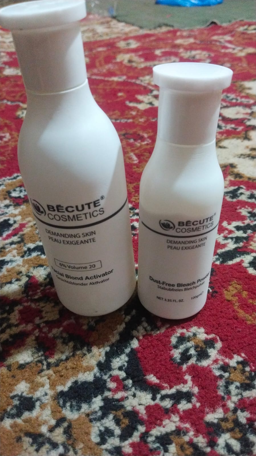 Becute Bleach Powder (100gm) & Facial Blonde Activator (200ml) - Image 3