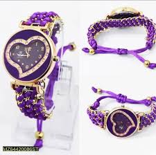 Girl Stainless Steel Bracelet Stylish Watch (without Box) - Image 11