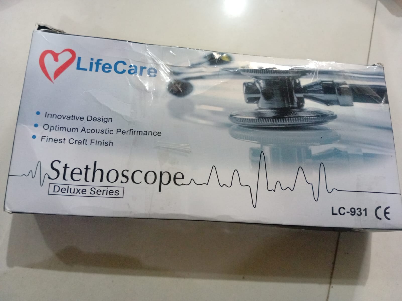 Life Care LC - 931 Delux Series Stethoscope Classic Luxury Smart Design - Image 3