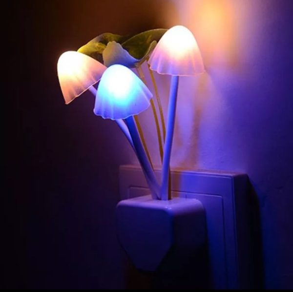 Big deal pack of 2 - Ear Wax Cleaner & Mushroom Led Night Light (Random color) - Image 3