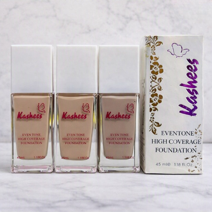 Kashees EvenTone High Coverage Liquid Foundation 45Ml - Image 2