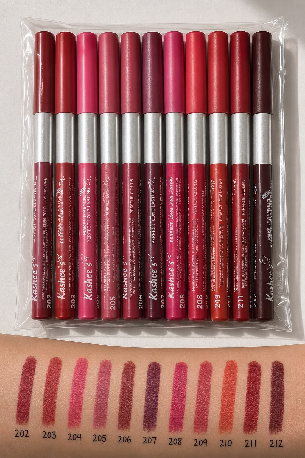 Kashee's High Pigmented Smooth Lipstick - Creamy Formula Designed For Bold Even Color Lip Definition And Long-Lasting Wear - Image 4