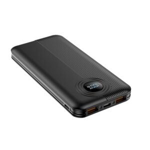Aspor A320 Power Bank 10000mah 22.5w Fast Charging With Display - Electronic Device Designed For Power Backup