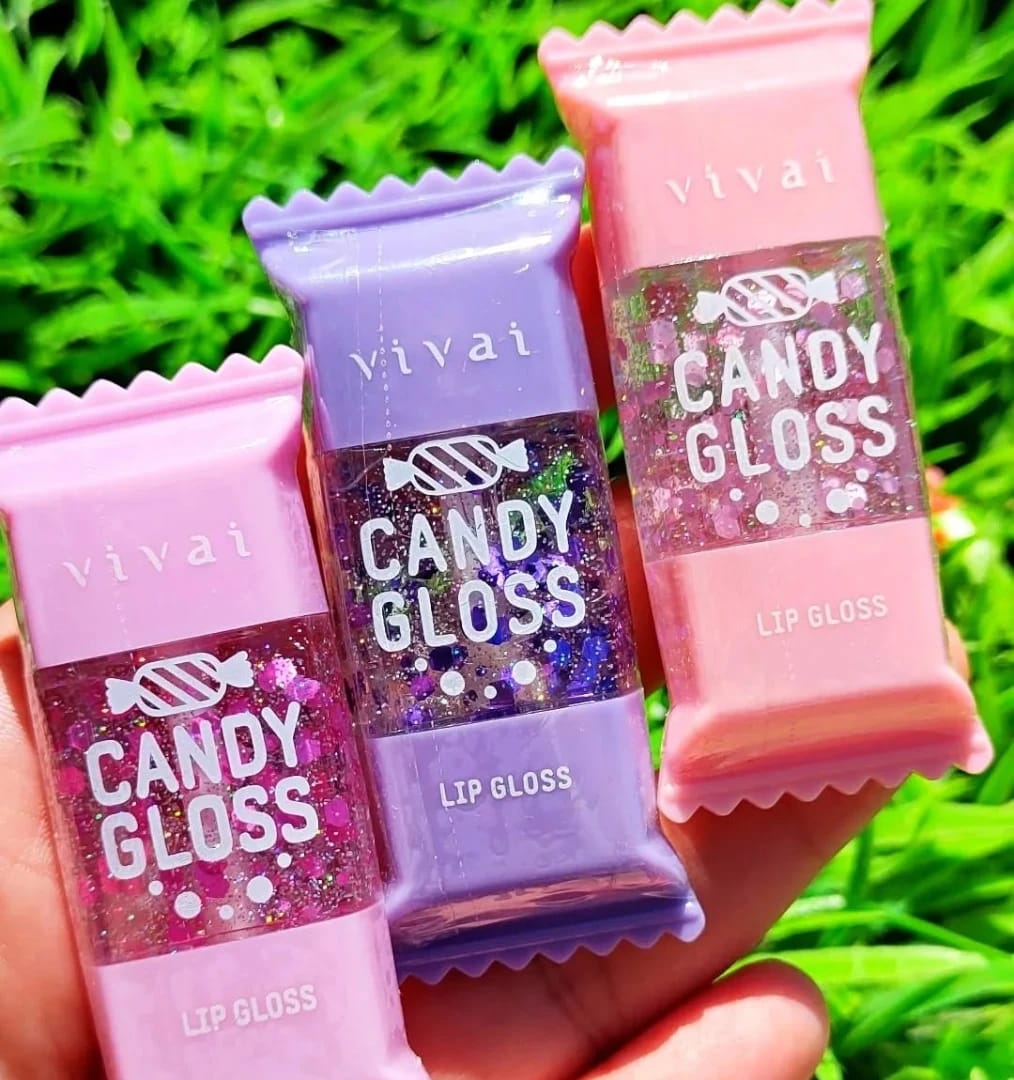 Cute Candy Lip Gloss Set of 6 | Moisturizing, Shiny & Long-Lasting Lip Gloss for Teens & Women – Fun, Sweet Colors & Flavors - Image 3