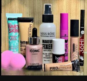 10 in 1 PROFESSIONAL Makeup Deal – Includes 36H Liner, Mascara, Benetint, Fixer