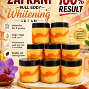 Zafrani Whitening Serum Cream Essential Skincare Accessory For Daily Life 250g