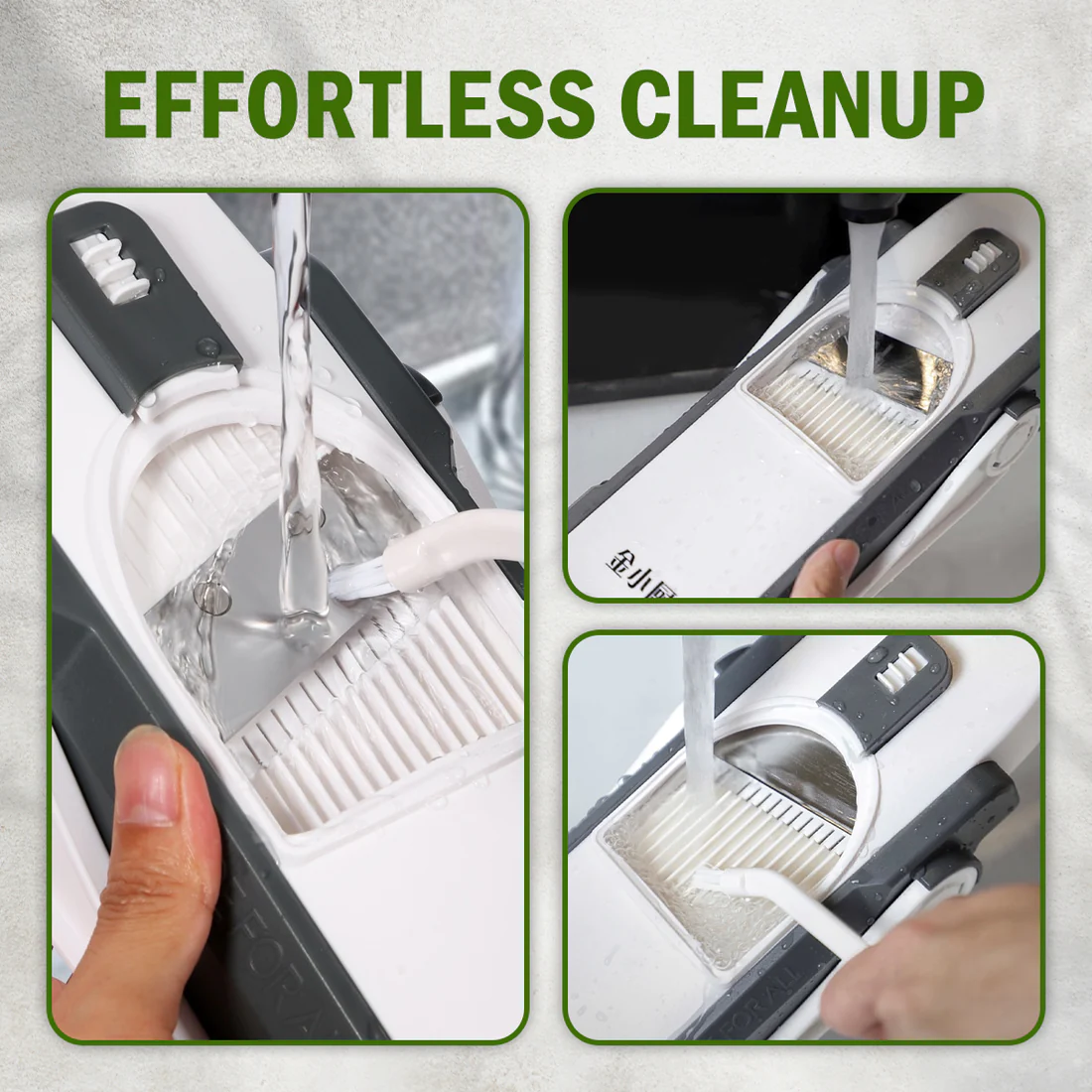 Mandoline Vegetable Cutter Slicer Chopper | Multi-function Cutter Vertical Vegetable Cutter Kitchen Shredder Grater single blade (random color) - Image 4