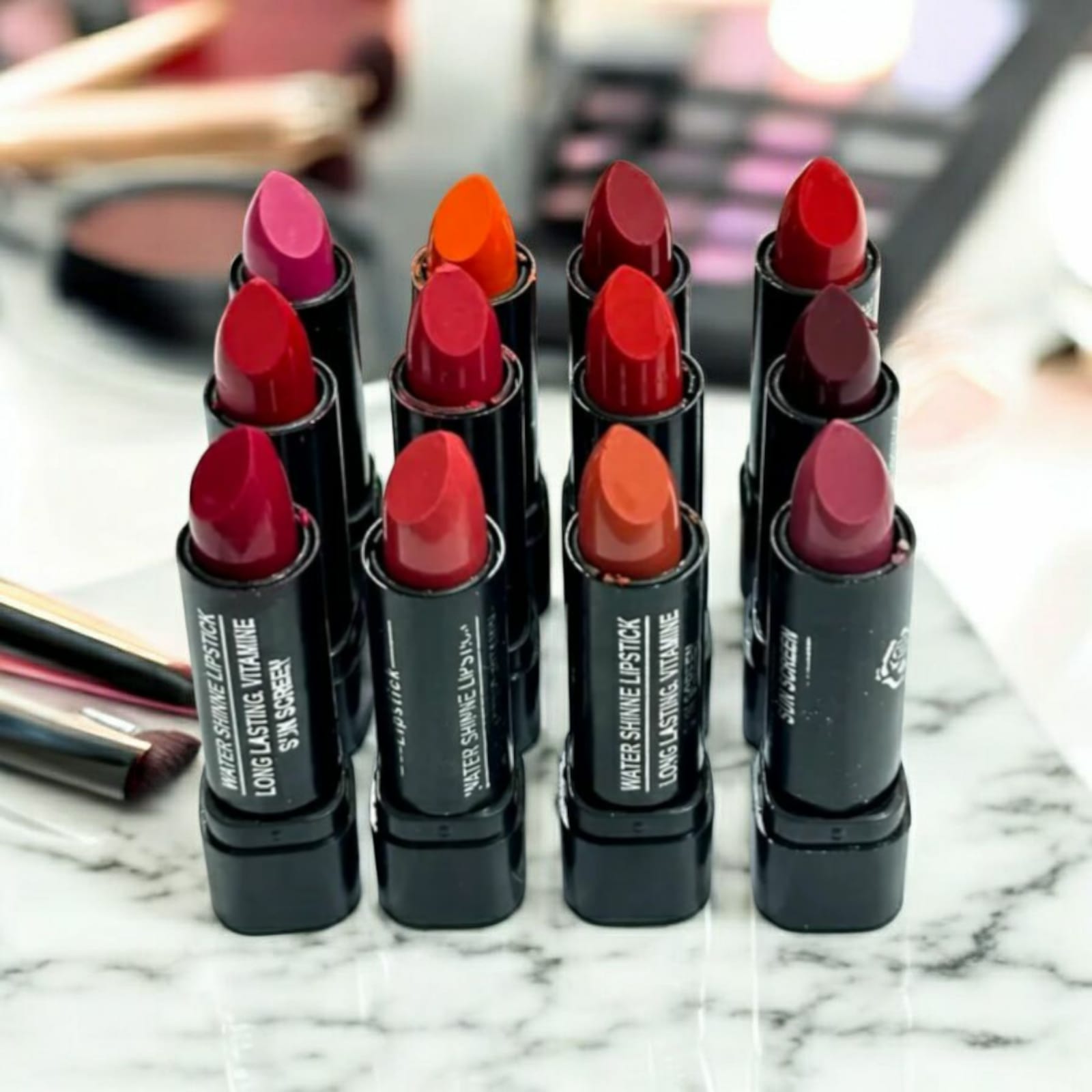 12 Pcs High Pigmented Matte Lipstick Set – Long Lasting Smooth Texture Lip Color Collection For Bold And Beautiful Looks - Image 4