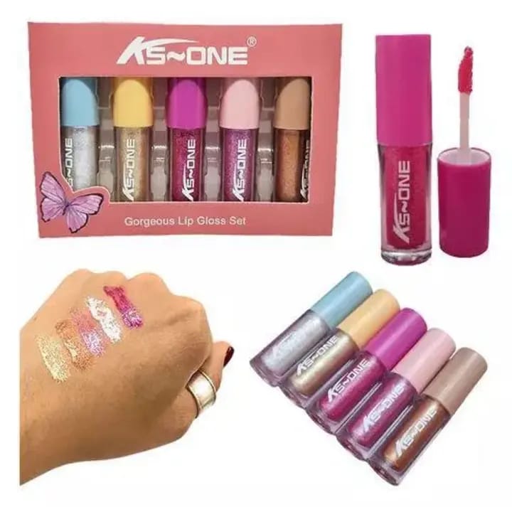 KS ONE 2-In-1 Waterproof Lip Gloss & Eyeshadow Color – Multicolor - Image 2
