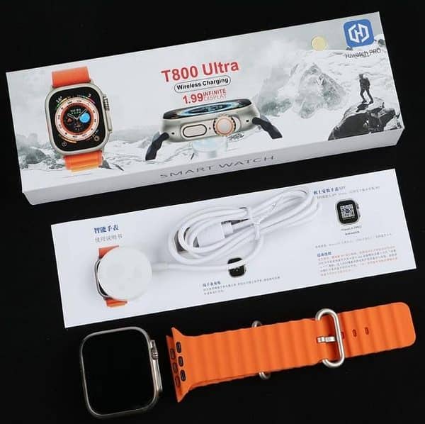 T800 Ultra Smart Watch Series 8. (Random Color) - Image 3