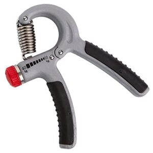 Hand Grip Strengthener Adjustable Resistance Wrist Strengthener Forearm Gripper Hand Workout Squeezer Grip Strength Trainer Without Counter (Random colour) Made in China