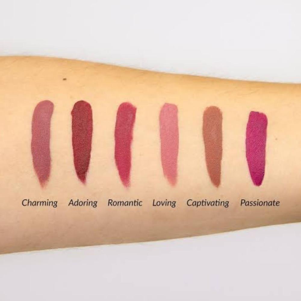 6 Pcs High Pigmented Flavored Lip Gloss Set – Long Lasting Moisturizing Gloss Collection - Multi Color - Image 4
