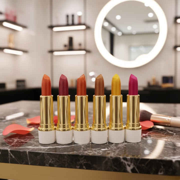 6 Pcs Velvet Matte Lipstick Collection – Highly Pigmented Multicolor Lip Shades With Long-Lasting Smooth Finish For Daily And Party Makeup Looks - Image 2