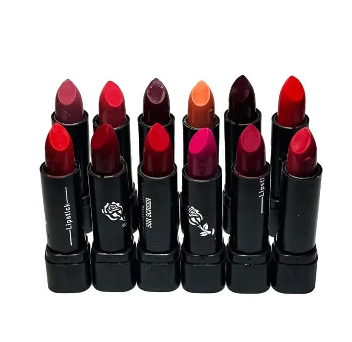 12 Pcs High Pigmented Matte Lipstick Set – Long Lasting Smooth Texture Lip Color Collection For Bold And Beautiful Looks - Image 2