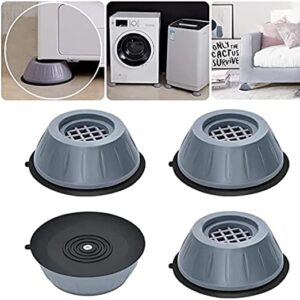 Pack of 4 - Washing Machine Feet Round Pads