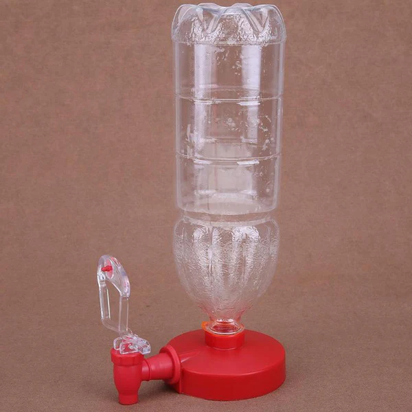 Cold Drink Dispenser Stand with Tap | Bottle Beverage Dispenser Stand with Tap/Plastic Bottle Dispenser Fountain for Cold Drink & Fizz Saver | Party Bar Buffet Dispenser for Home,Picnic - Image 3