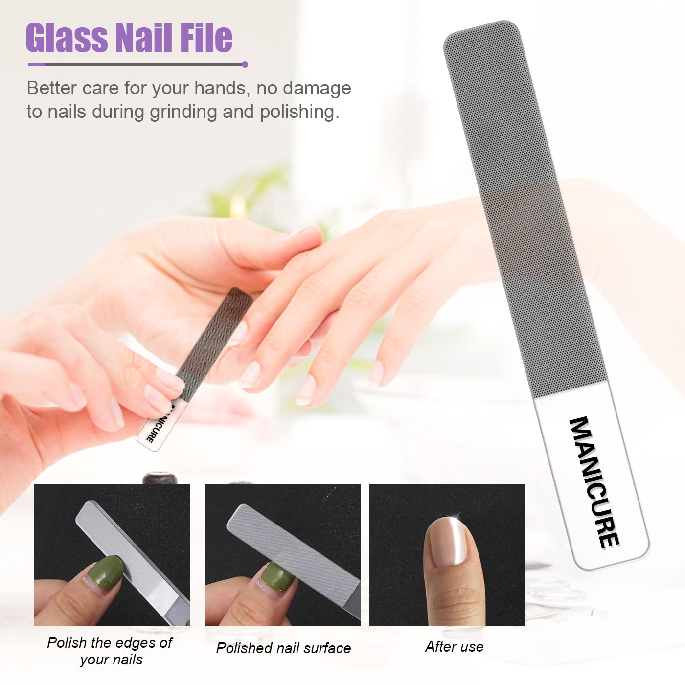 16-in-1 Stainless Steel Nail Care Kit – Manicure & Pedicure Tool Set (Random Color) - Image 2
