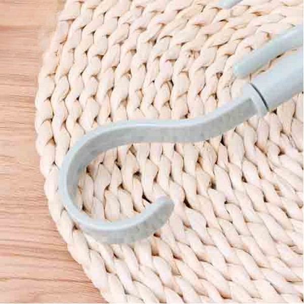 1Pcs Rotatable Hook Wardrobe Bag Rack Organizer Holder for Closet Scarf Belt Shoes Hanging Storage Hooks(random color) - Image 3