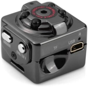 SQ8 Mini Hidden DV Camera 1080P Full HD Spy Camera & Car DVR – Electronic Product Designed For Recording And Daily Video Routine ~ Rechargeable