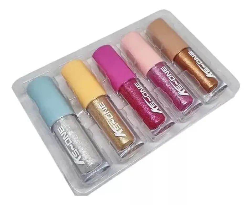 KS ONE 2-In-1 Waterproof Lip Gloss & Eyeshadow Color – Multicolor - Image 4