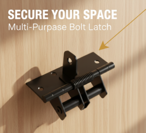 Heavy-Duty Adjustable Self-Closing Door Hinge – Automatic Spring-Loaded Door Closer for Cabinets, Screens, and Interior Doors ( random colour )