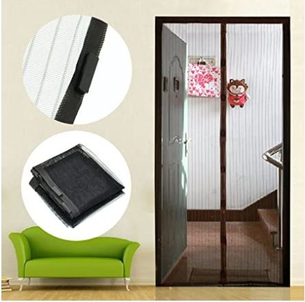 Premium Quality Mosquito Magic Mesh Set With 20 Wood Tacks 12 Hocks And 2 Mesh Panels 83x19.5 Inches - Image 4
