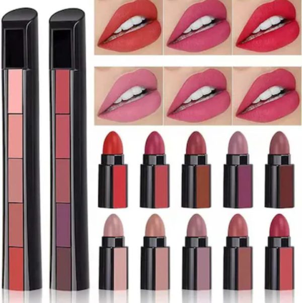 5 In 1 Huda Beauty Lipstick Shades -