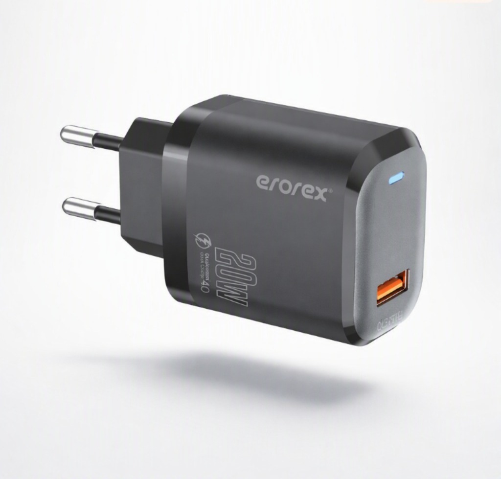 Erorex 20W QC-1.0 Fast Charging Adapter for Android iOS - Image 3