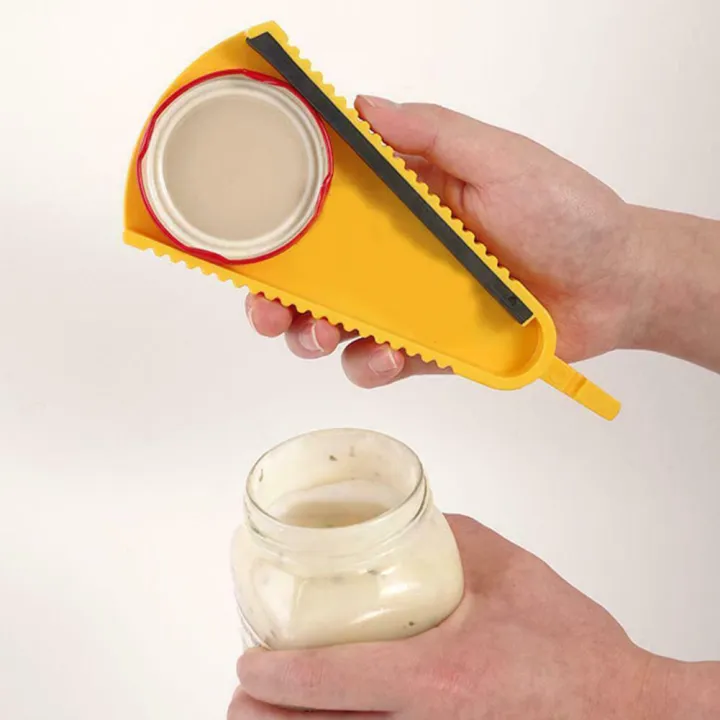 Creative Multi-Function Bottle Opener Jar Opener Twist Grip Lid Opener Kitchen Tool Random Colour 1PC - Image 2