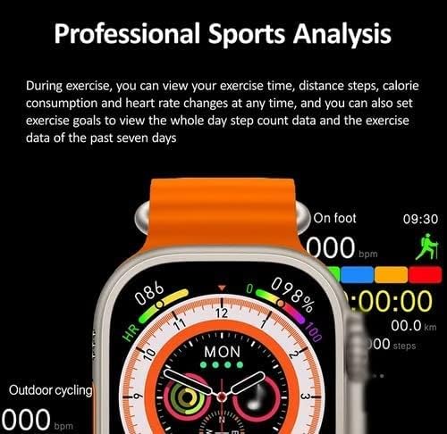 S8 Ultra Bluetooth Smart Watch for men & Women (Random color) - Image 4