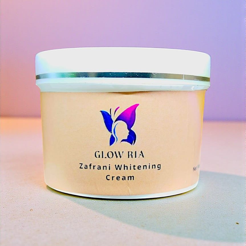 Glow Ria Zafrani Whitening Cream 100G Skin Brightening Cream For Radiant And Even Looking Skin - Image 2