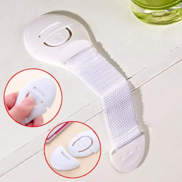 Baby Safety Cabinet Lock Latch Kit, Cupboard Lock Child Safety, Baby Proofing Drawer Locks, Baby Kids Toddler Safety Fridge Drawer Door Cabinet Cupboard Locks (1PCS) - Image 5