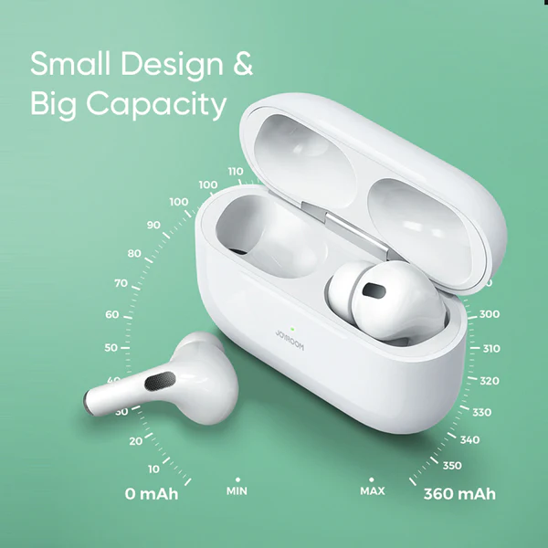 Joyroom AirPods 3 JR‑T03S Plus | Wireless Bluetooth Earbuds | HiFi Sound | Long Battery Life | Free Premium Case - Image 2