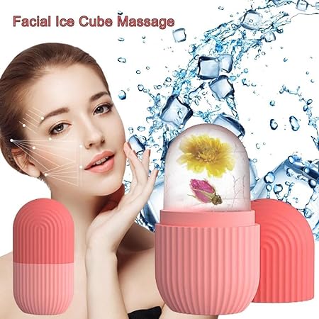 Reusable Facial Ice Roller for Face | Enhance Skin Glow Shrink &Tighten Pores (random color) - Image 4