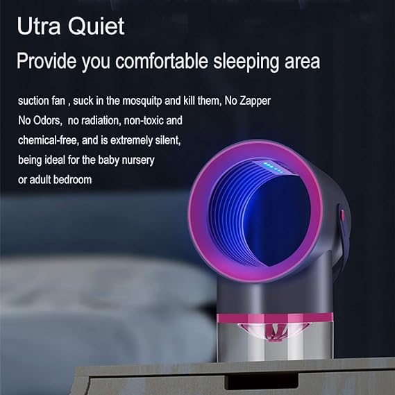 Starry sky mosquito killer - Electric Indoor Mosquito Trap Insect Mosquito Killer USB UV Lamp Bug Catch No Noise No Radiation Insect Killer Flies Trap Lamp No Zapper (usb operated) - Image 4