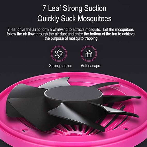 Starry sky mosquito killer - Electric Indoor Mosquito Trap Insect Mosquito Killer USB UV Lamp Bug Catch No Noise No Radiation Insect Killer Flies Trap Lamp No Zapper (usb operated) - Image 2