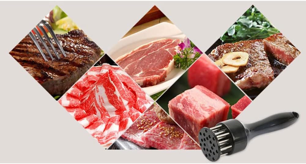 Meat Tenderizer Loose Meat Stainless Steel Needle Eco-Friendly (random color) - Image 4