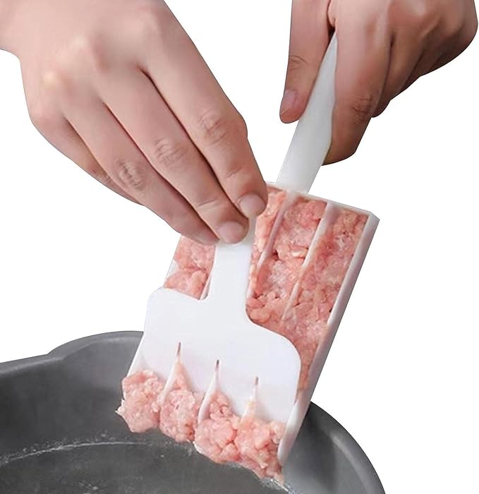 Small Meatball Maker - Creative Meat ball Scoop Multi-Function Ball Maker | Portable Maker for Making Cake Balls, Ice Cream Spoon, Doughnut, Hand Cutting Scoop - Image 3