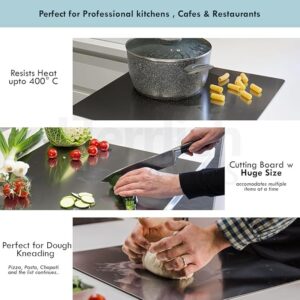 Stainless Steel Cutting Board! 🔪✨ Durable, hygienic, and easy to clean—perfect for all your chopping needs. A must-have for any chef! - Size: 41x33Cm