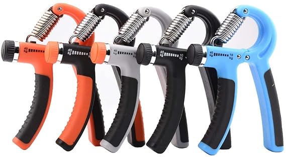 Hand Grip Strengthener Adjustable Resistance Wrist Strengthener Forearm Gripper Hand Workout Squeezer Grip Strength Trainer Without Counter (Random colour) Made in China - Image 2