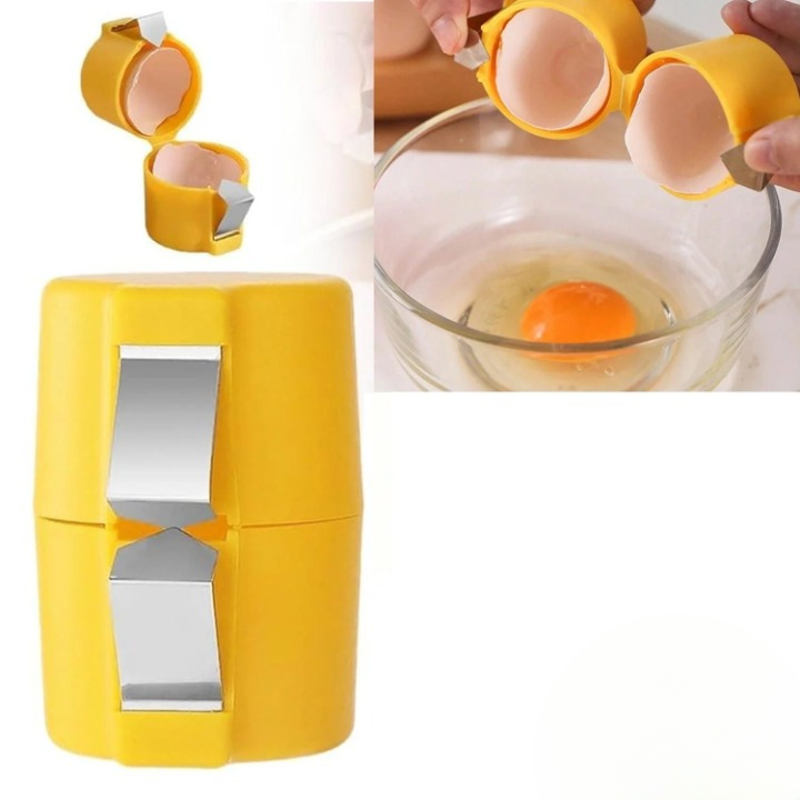 Egg Shell Opener Durable Design Easy Handling Smooth Cutting Comfortable Grip Perfect For Kitchen Use And Daily Cooking Needs - Image 3