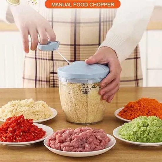 Eotia Hand Cutter – Manual Vegetable And Food Chopper For Quick And Easy Kitchen Food Preparation And Cooking Tasks ( 900ML Random Color) - Image 3