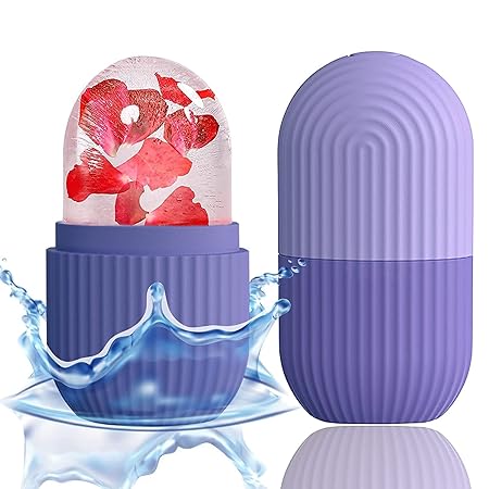 Reusable Facial Ice Roller for Face | Enhance Skin Glow Shrink &Tighten Pores (random color) - Image 5