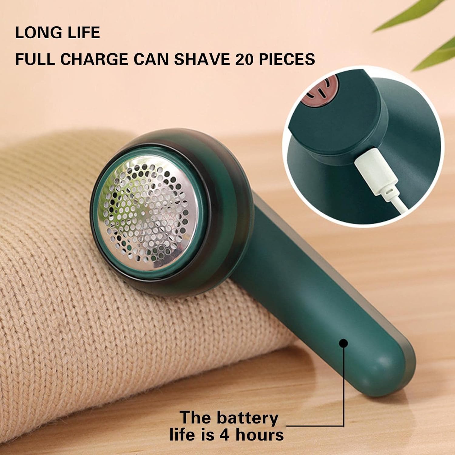 Rechargeable Lint Remover for Clothes, Fuzz Remover - Image 2