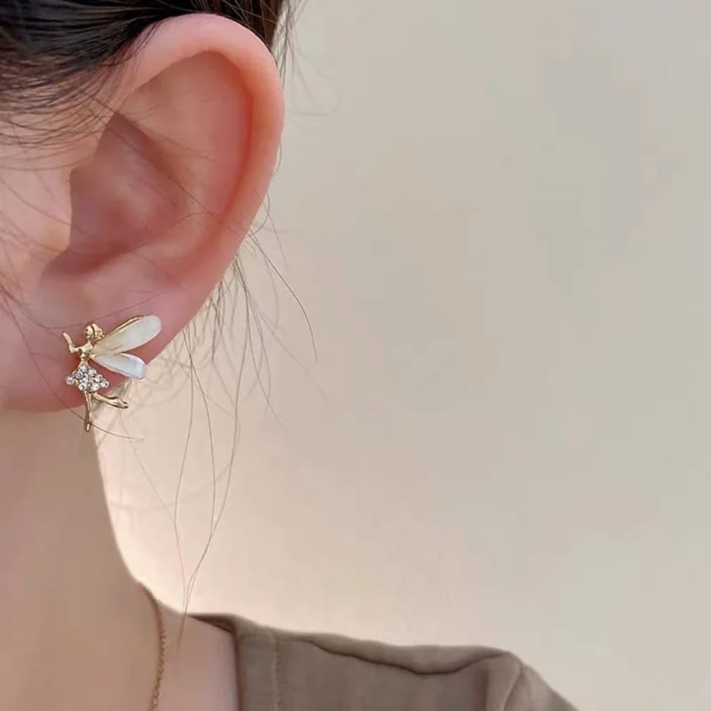 Korean-Style Fairy Stud Earrings - Jewelry Product Designed For Styling And Daily Outfit Routine - Image 4