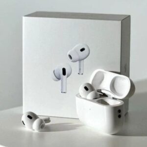 Latest AirPods Pro 2 | Bluetooth 3.1 | Wireless Earbuds with Hanging Design | Premium Sound - With Box
