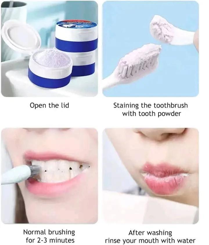 Tree Doctor Herbal Teeth Whitening Powder 50g Natural Teeth Cleaning And Whitening Oral Care Powder - Image 3