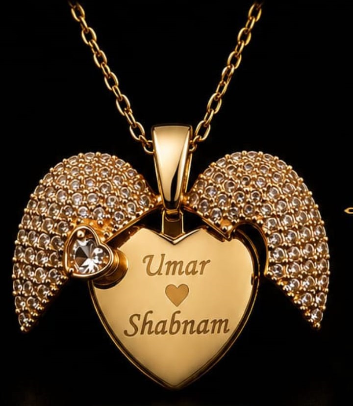 Customized Name Locket Necklace for Men - Women & Kids – Personalized Gold & Silver Plated Name Pendant | Special Gift Jewelry - Image 4